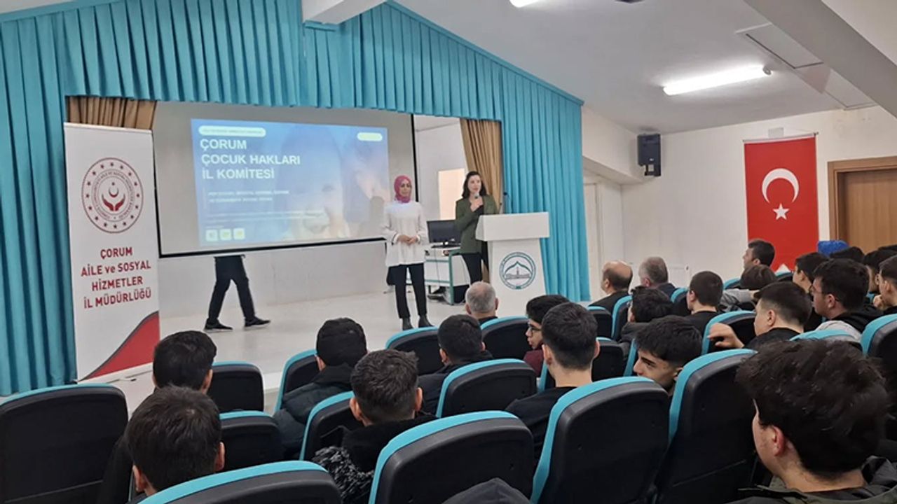 Çocuklar, Çocuk Haklarını Konuştu