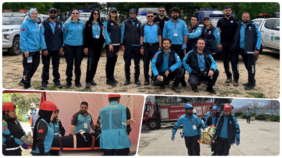 Çorum Umke Ekipleri, Amasya'da Düzenlenen 5. Bölge Tatbikatına Katıldı