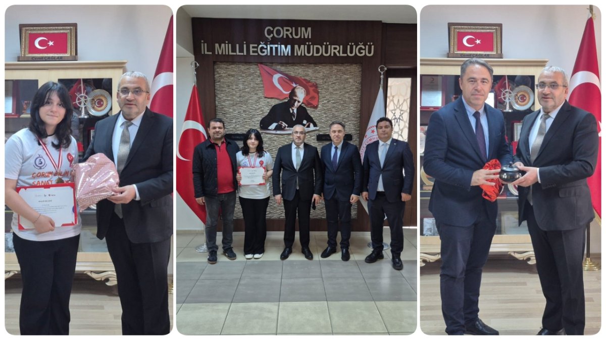 Çorum Bilsem Öğrencisi Elif Betül Işık'tan Tübitak'ta Büyük Başarı