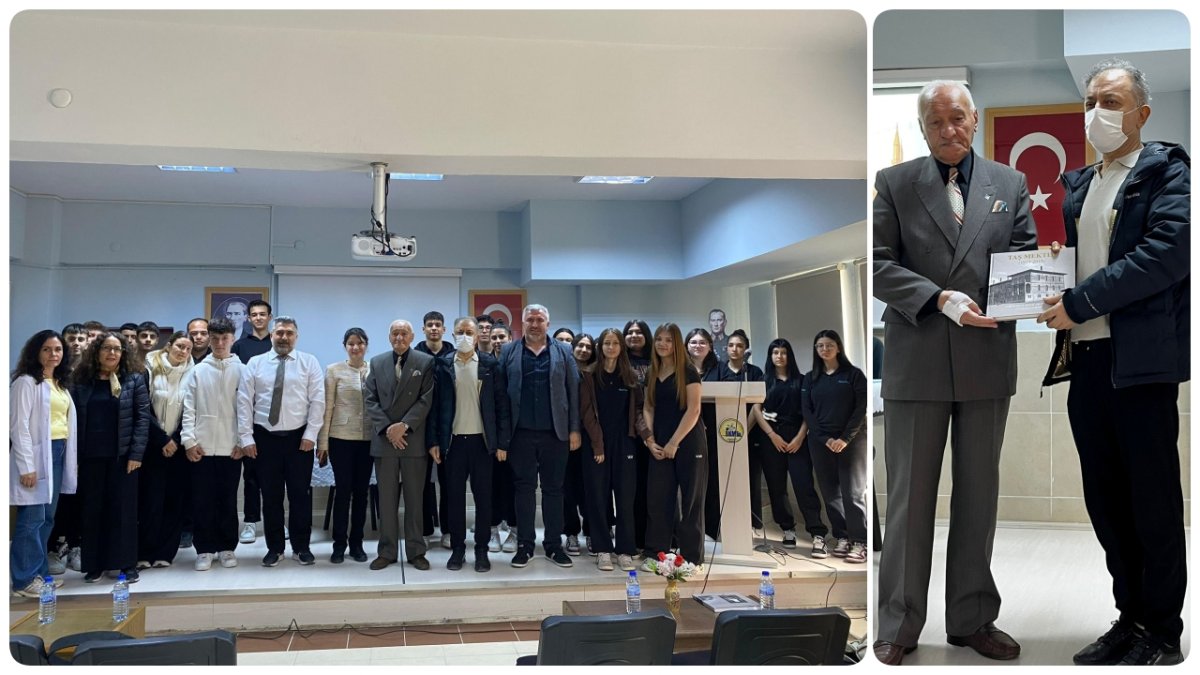 "Yaşayan İnsan Hazinesi" Hasan Tuluk, Bilge Kağan Mtal Öğrencileriyle Buluştu