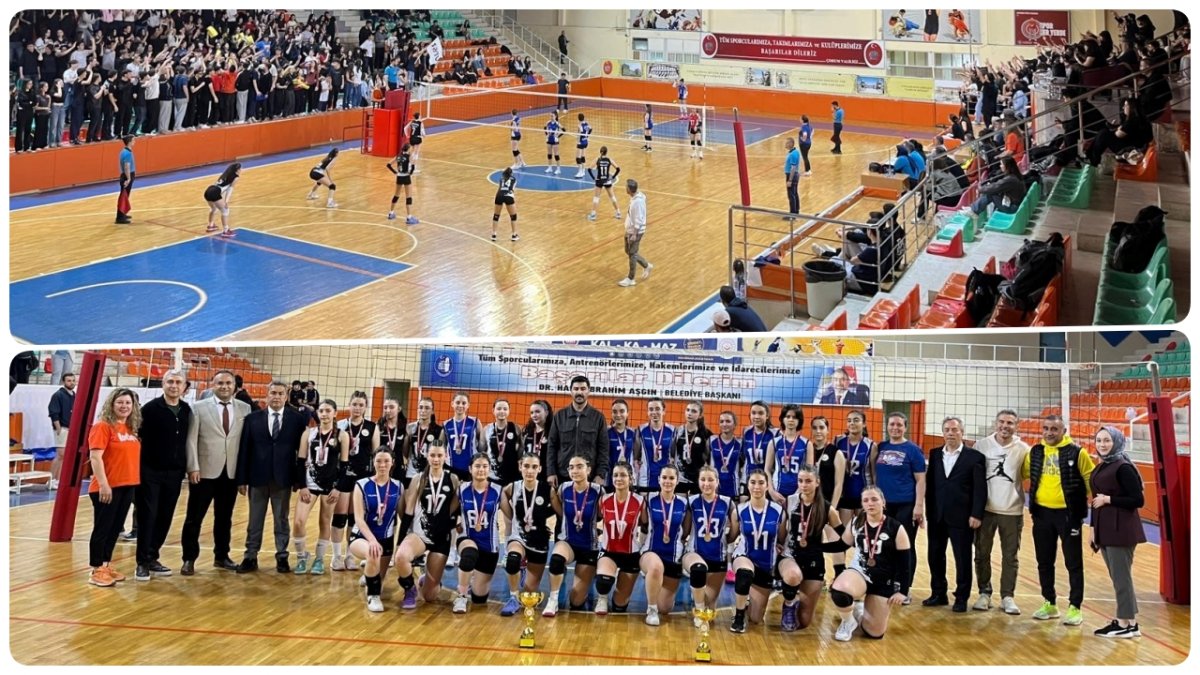 Liseli Gençler Voleybol Finalinde Ödüller Sahibini Buldu