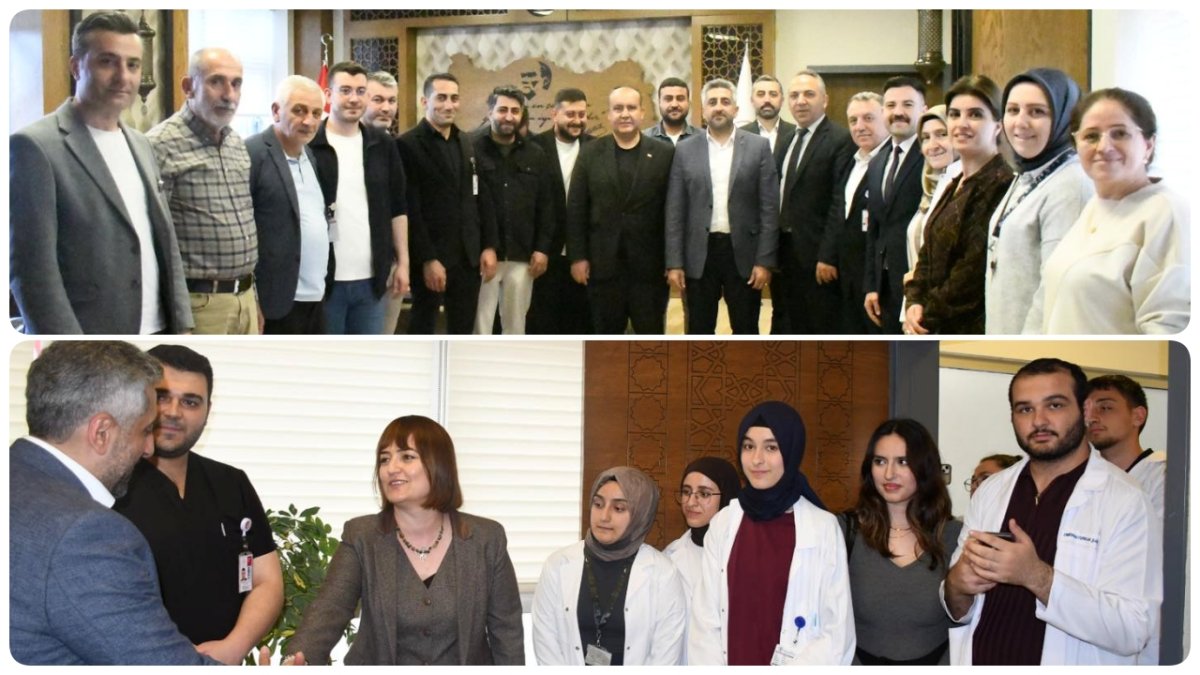 Hitit Üniversitesi Erol Olçok Eğitim Ve Araştırma Hastanesi'nde Bayramlaşma Programı