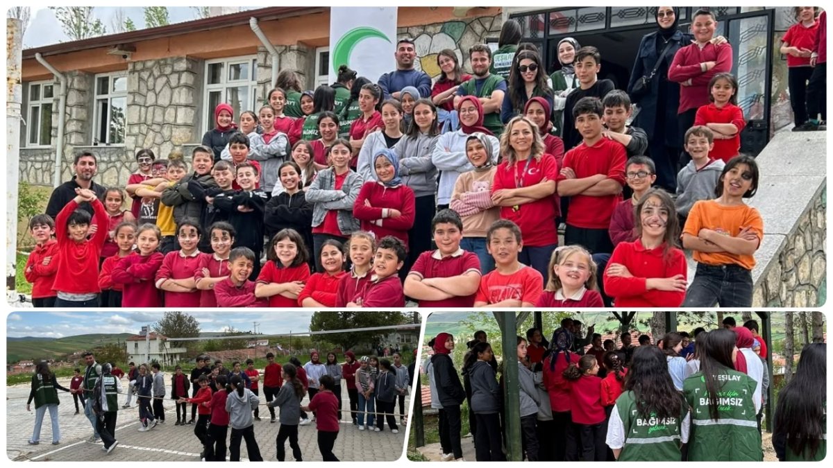 Çocuk Evleri Sitesi Ve Köy Okulu Öğrencileri Anlamlı Etkinlikte Buluştu