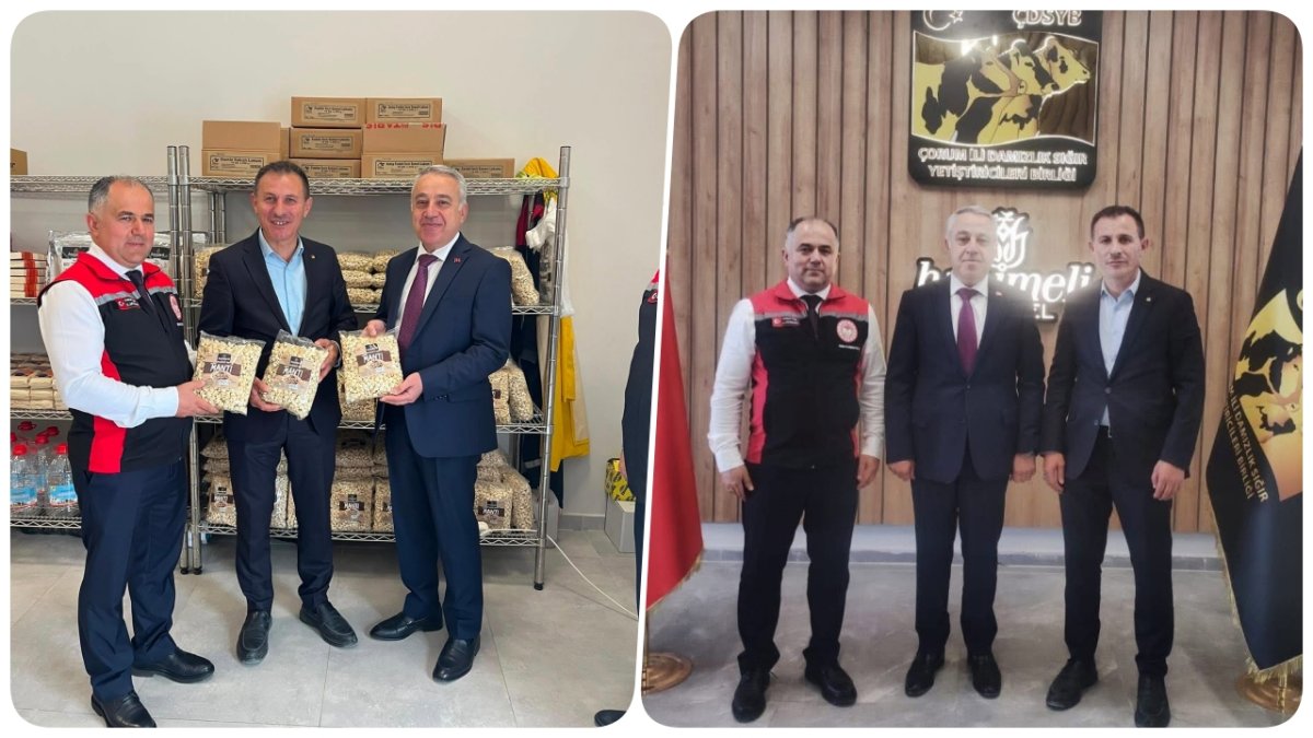 Tarım Bakanlığı'ndan Çorum Damızlık Sığır Yetiştiricileri Birliği'ne Önemli Ziyaret