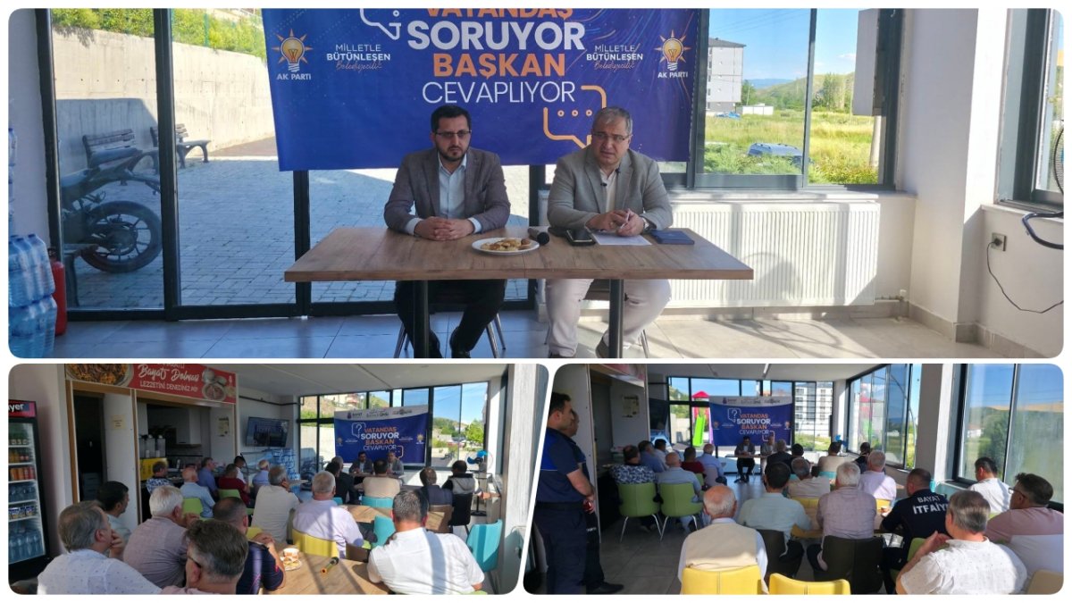Bayat Millet Bahçesi'nde Gönüller Buluştu: Başkan Ünlü Vatandaşların Sorularını Yanıtladı