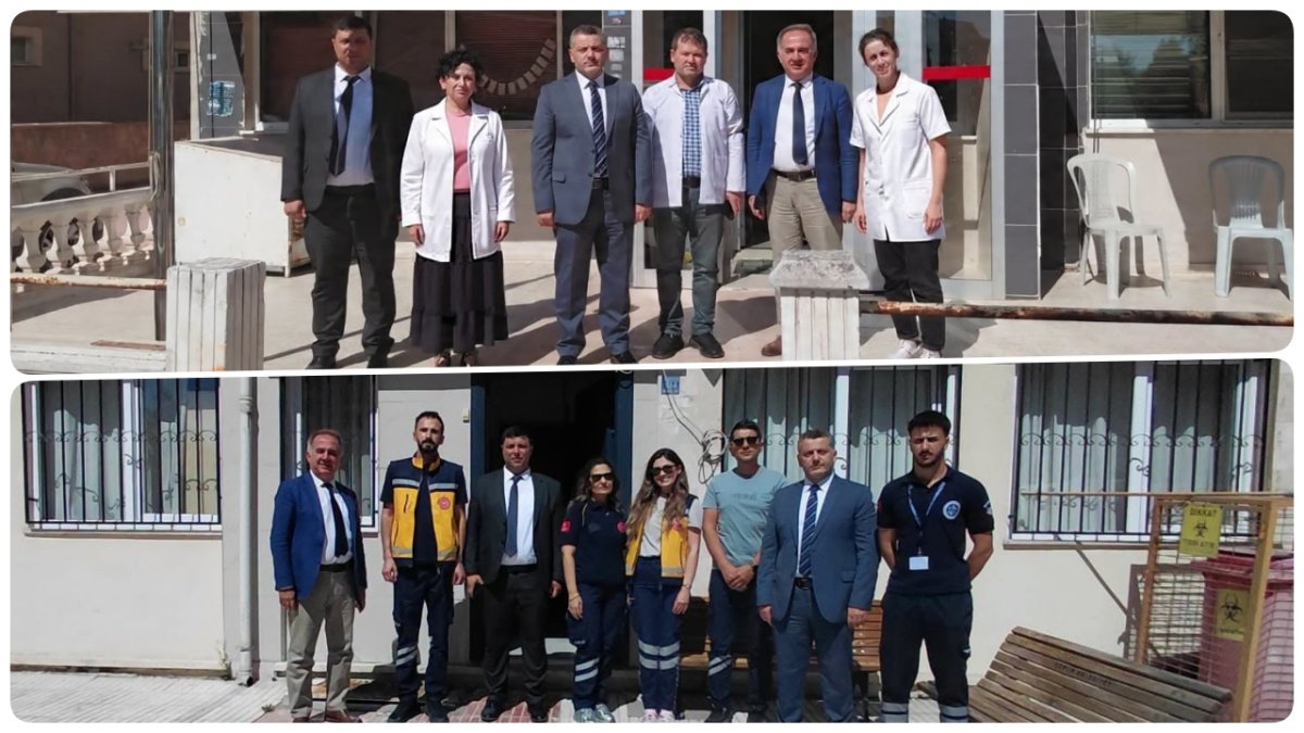 Çorum İl Sağlık Müdürlüğü'nden Sağlık Tesislerine Yerinde İnceleme