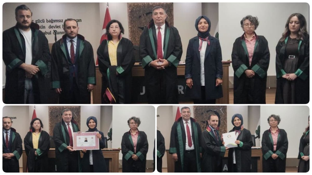 Avukat Selmin Günder Topçu Ruhsatını Alarak Mesleğe Adım Attı