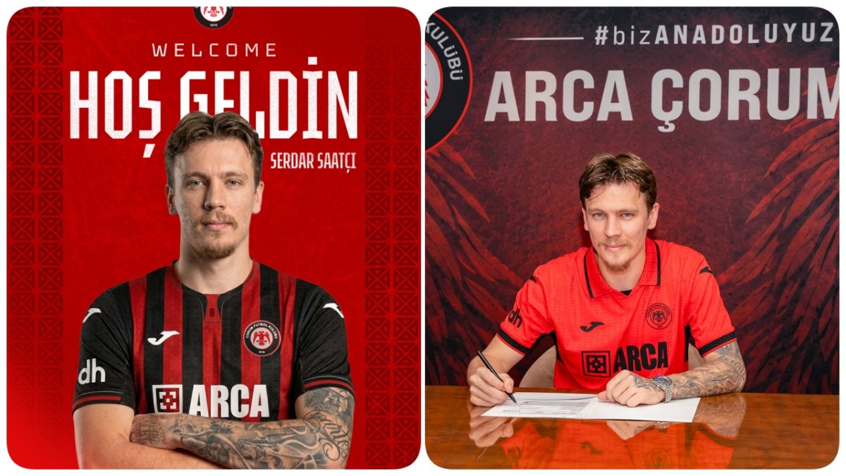 Arca Çorum Fk'dan Beklenen Açıklama Geldi: Serdar Saatçı İle 3+1 Yıllık Sözleşme İmzalandı