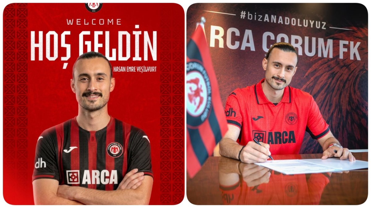 Arca Çorum Fk'dan Bir İmza Daha: Hasan Emre Yeşilyurt Kadroya Katıldı