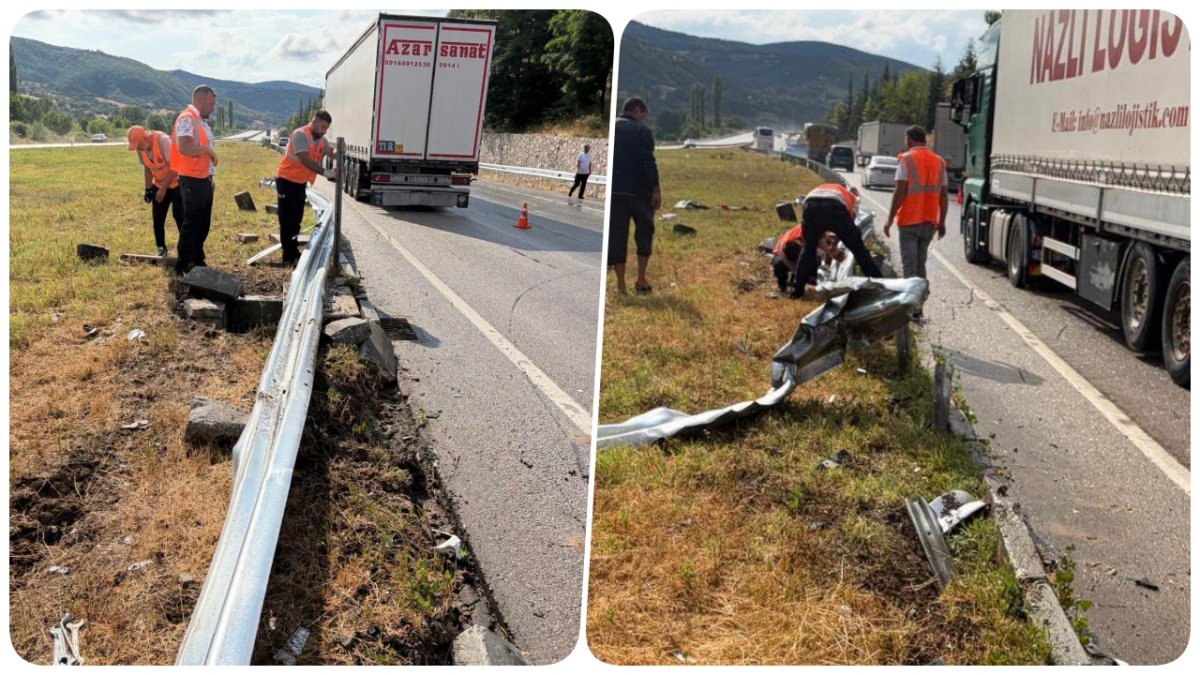 Amasya-Çorum D-100 Karayolunda Trafik Kazası: Ulaşım Kontrollü Sağlandı