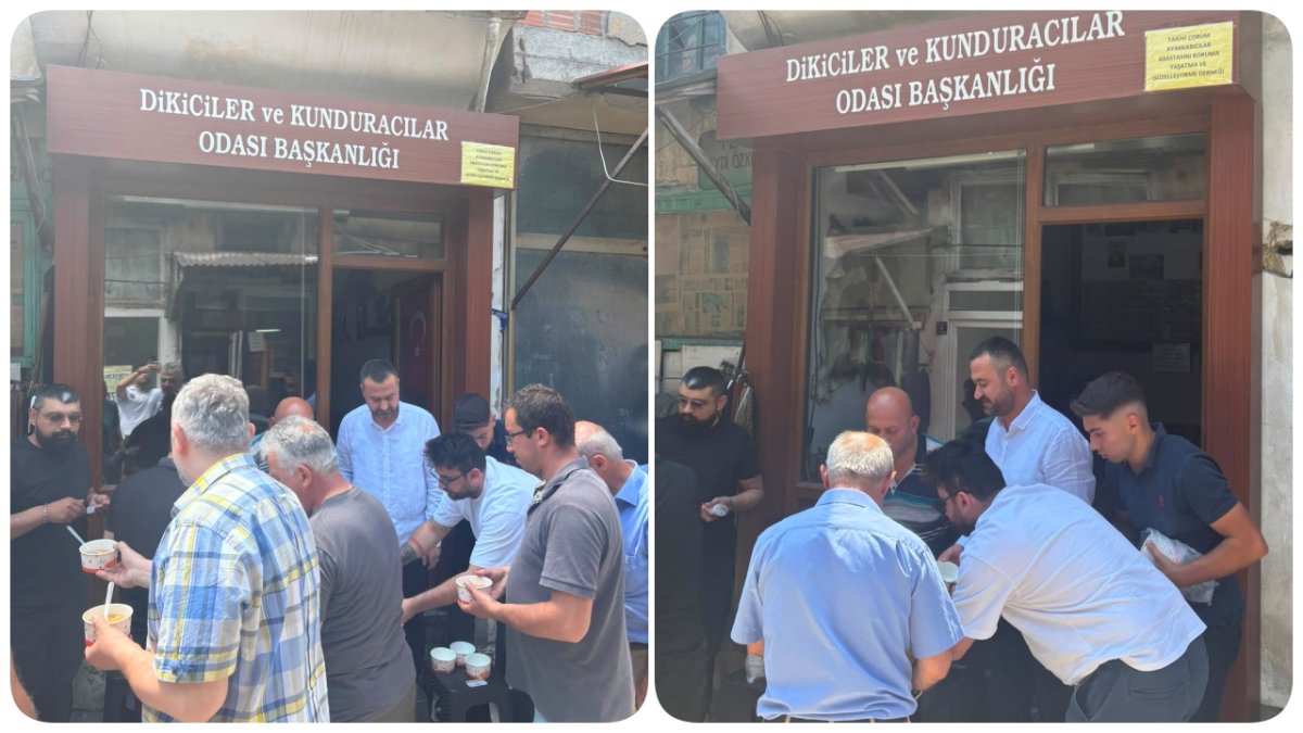 Arasta Esnafına Aşure İkramı