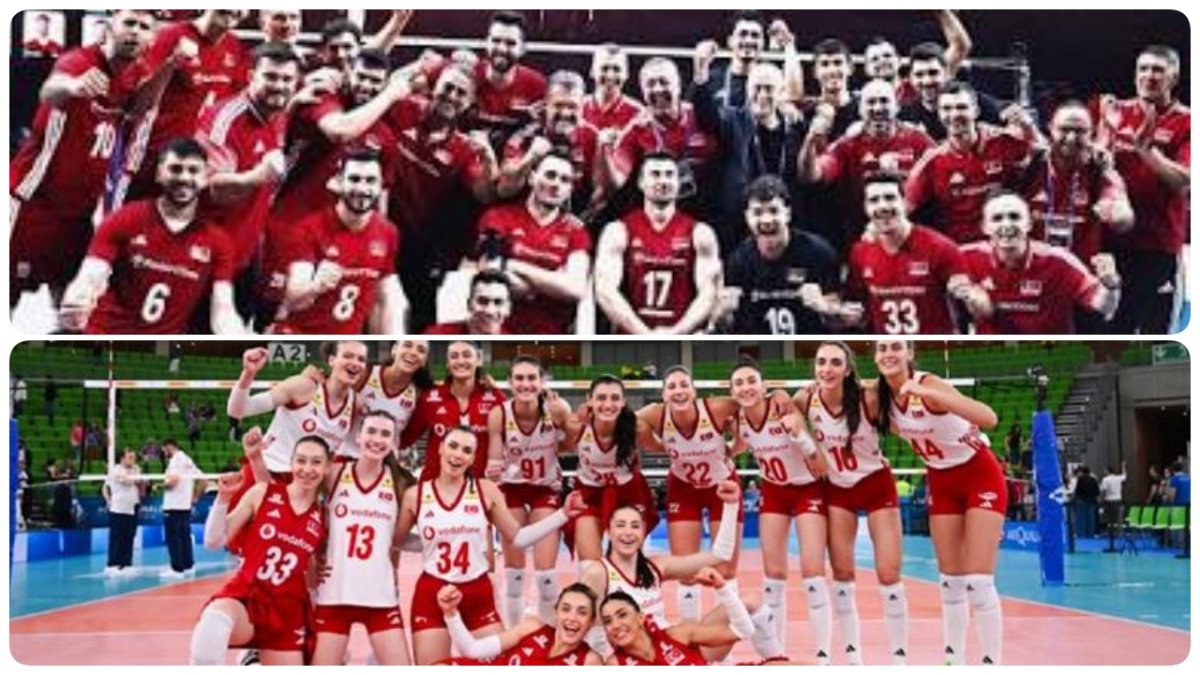 Türk Voleybolunda Tarihi Gurur: Sultanlar Ve Efeler İlk Kez Aynı Anda Milletler Ligi Finallerinde