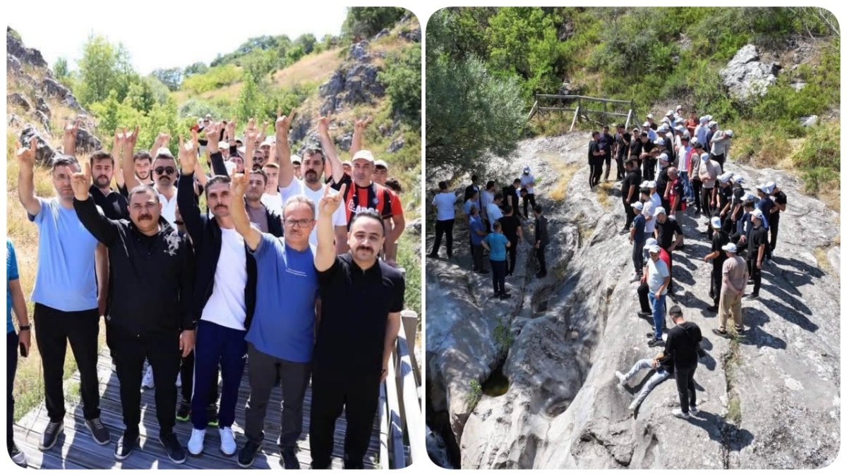 Ülkü Ocakları'ndan Hattuşa'da Doğa Yürüyüşü Etkinliği