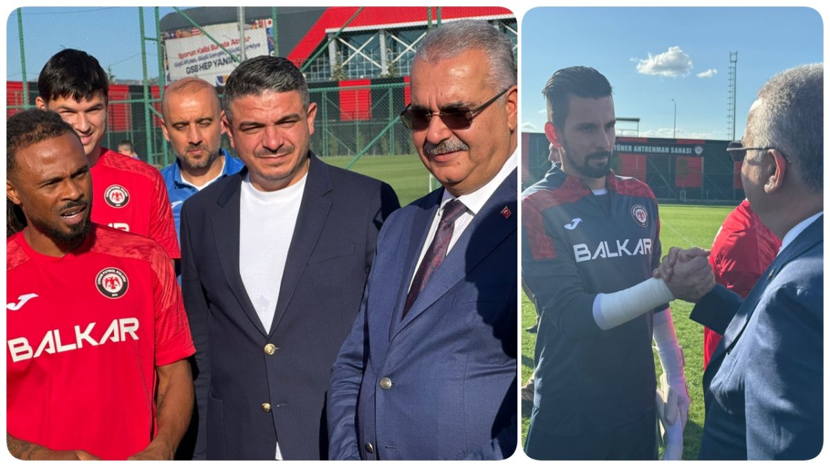 Milletvekili Yusuf Ahlatcı’dan Arca Çorum Fk’ya Moral Ziyareti