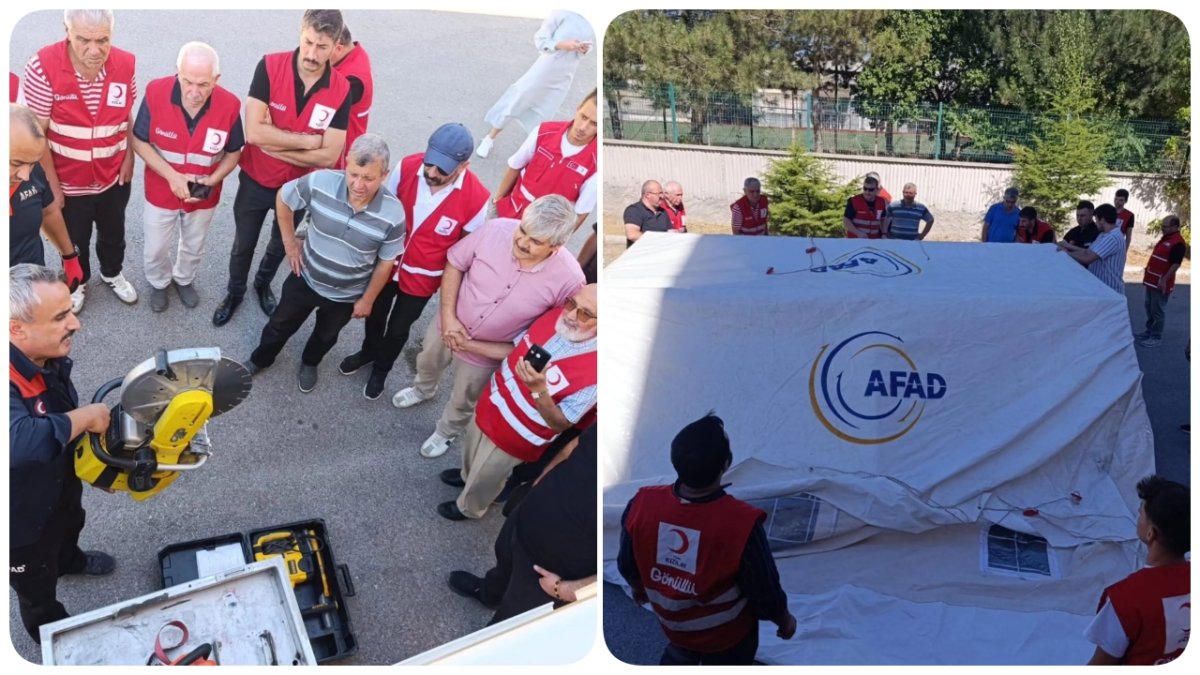 Sungurlu'da Afad Ve Kızılay'dan Güç Birliği: Gönüllülere Kritik Afet Eğitimi!