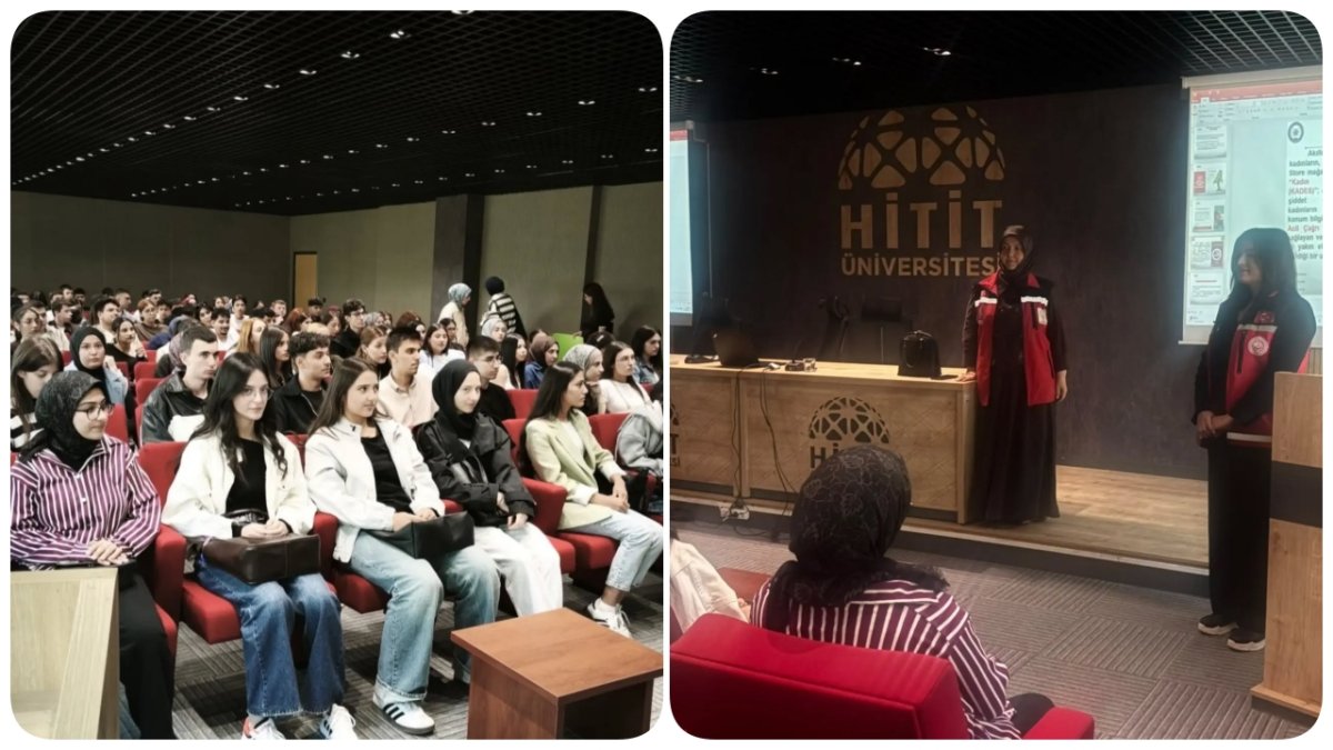 Hitit Üniversitesi Öğrencilerine 'Şiddetle Mücadele Ve Kades' Eğitimi