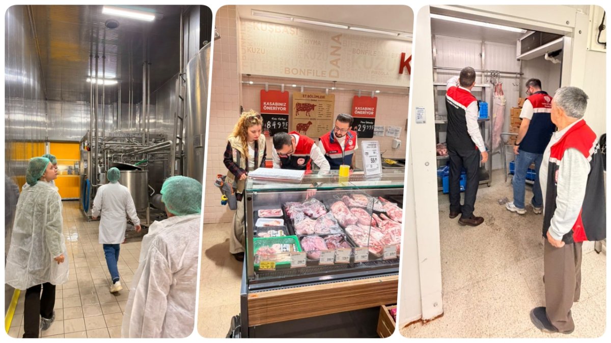 Çorum'da Et Ve Süt İşleme Tesislerine Sıkı Denetim