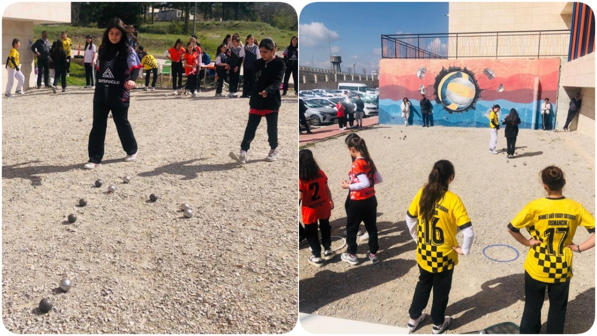 Çorum'da Okul Sporları Bocce İl Birinciliği Heyecanı Başladı