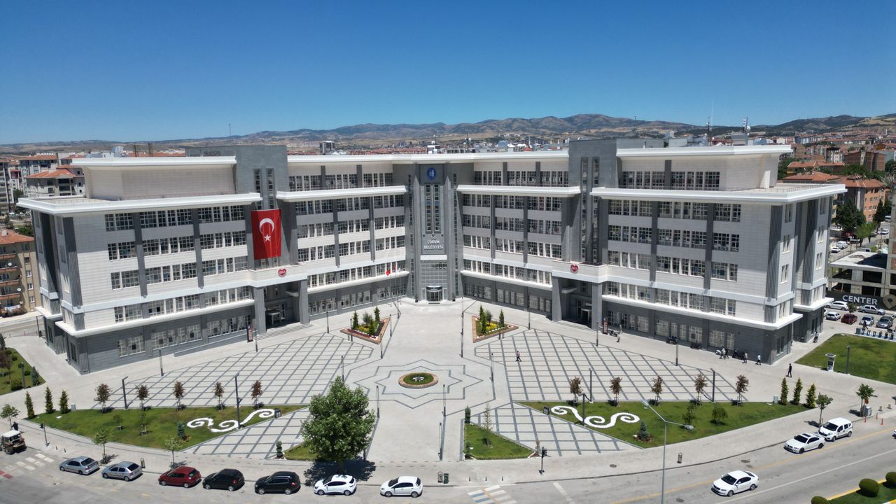Çorum Belediyesi Bayrama Hazır