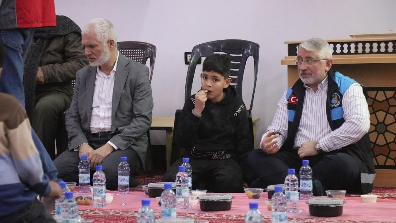 Çorum Belediyesi Yermük’te İftar Sofrası Kurdu