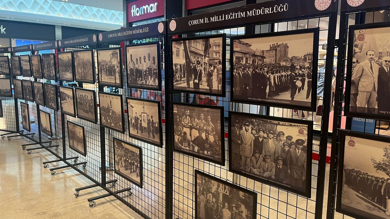 Çorum’da Nostalji Dolu 19 Mayıs Sergisi