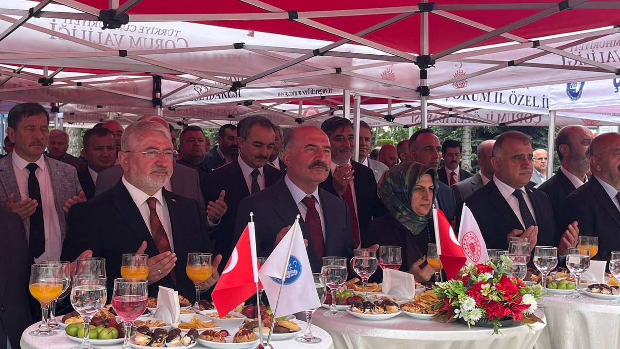 Çorum Protokolü Bayramlaşma Programında Buluştu