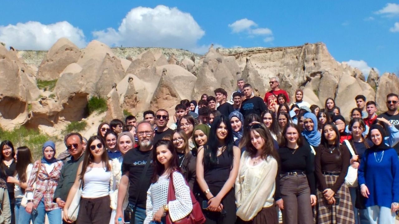 Çorumlu Öğrencileri Kapadokya’nın Büyülü Dünyasını Keşfetti