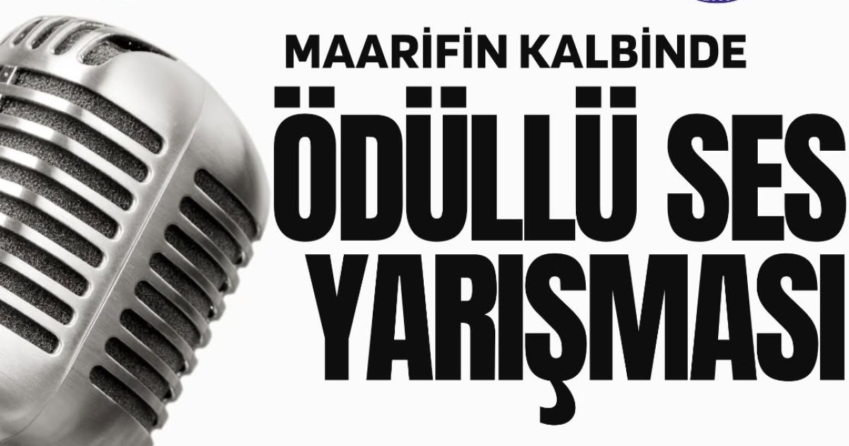 'Maarifin Kalbinde Ses Yarışması' İçin Büyük Final Heyecanı