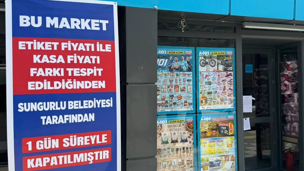 Fiyat Oyunu Pahalıya Patladı! Market Mühürlendi