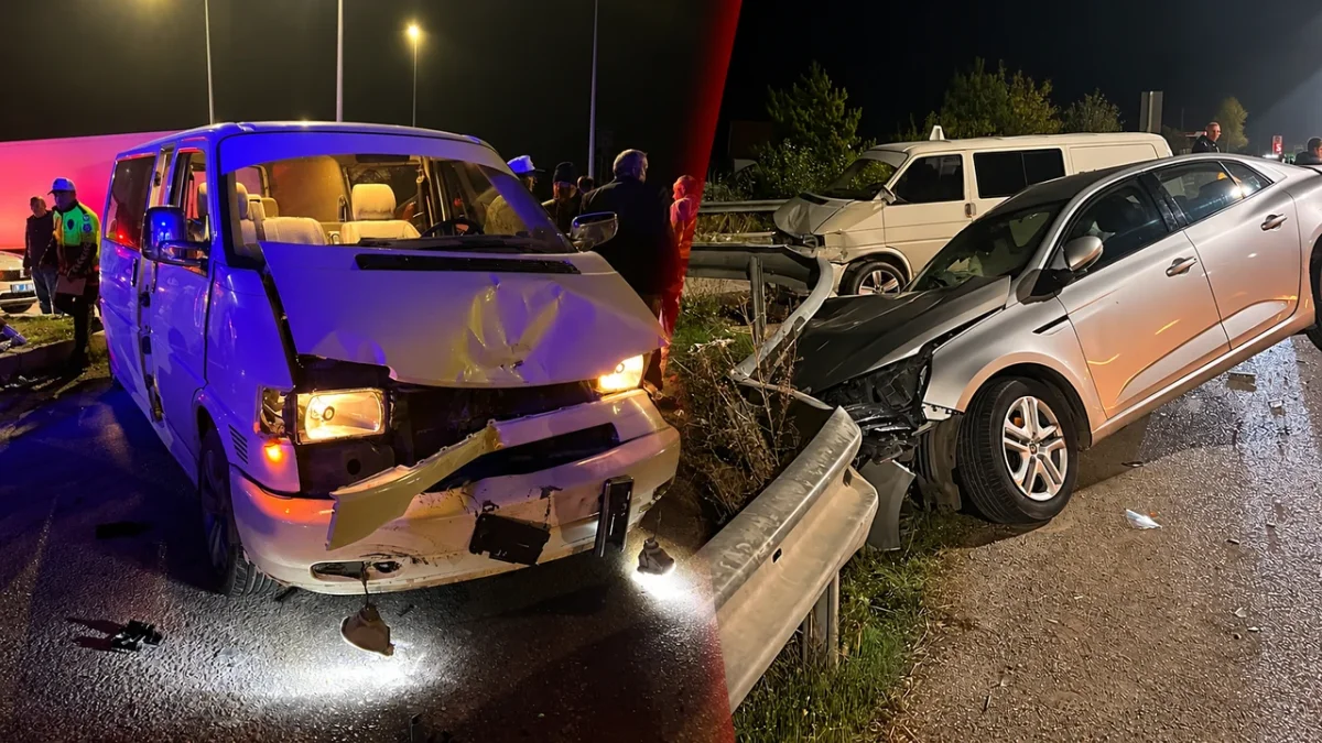 Samsun yolunda korkutan kaza: 3 yaralı