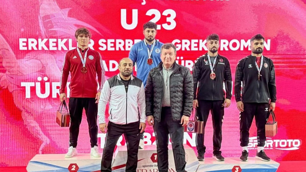 Çorumlu Güreşçi, Türkiye 3.’üncüsü Oldu