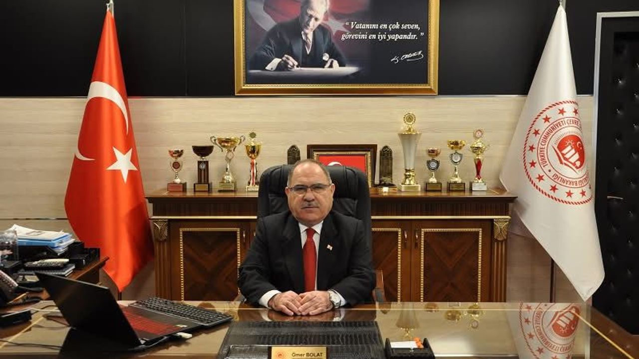 Hemşehrimiz Ömer Bolat, Bakanlık Yüksek Fen Kurulu Üyeliğine Atandı
