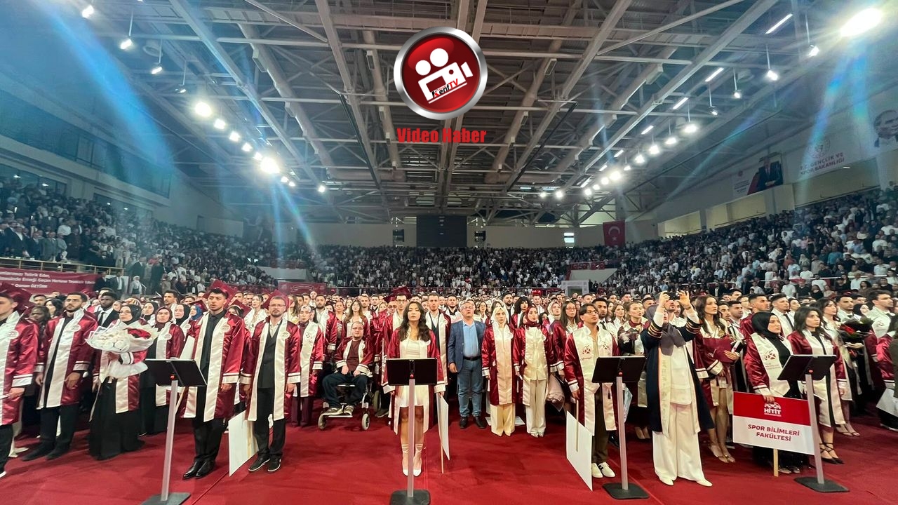 Hitit Üniversitesi Mezunlarını Uğurladı