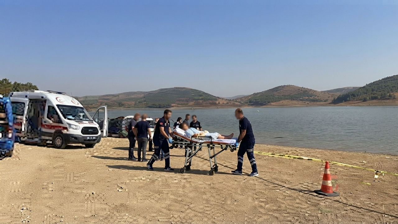 Irmağa Giren Küçük Kız Boğulma Tehlikesi Geçirdi