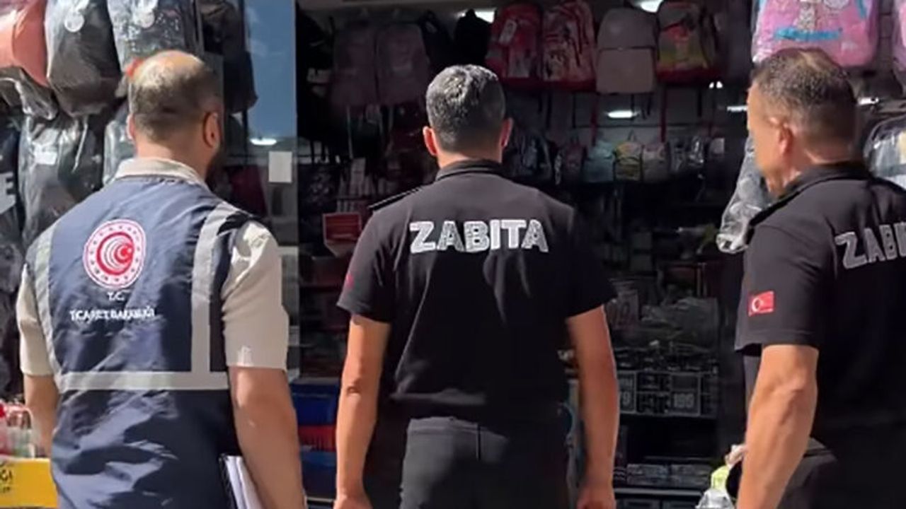 Kırtasiyeler De Denetlendi