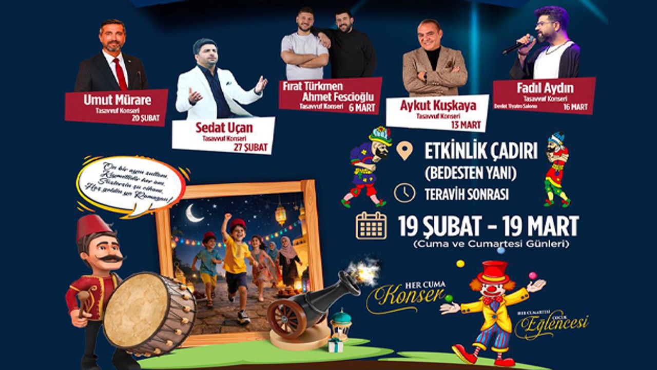 Konserler Ramazan Gecelerine Renk Katacak