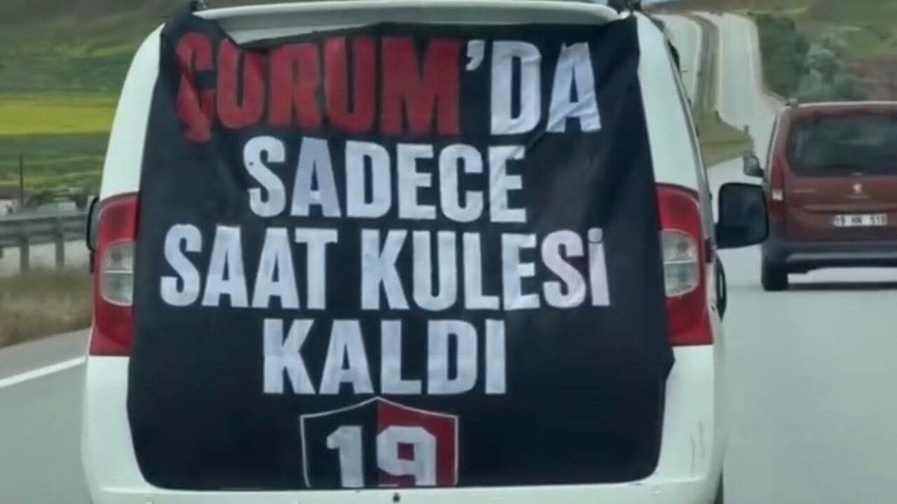 Konya Yolu Çorumlularla Doldu Taştı: Final Heyecanı Yollara Sığmadı!