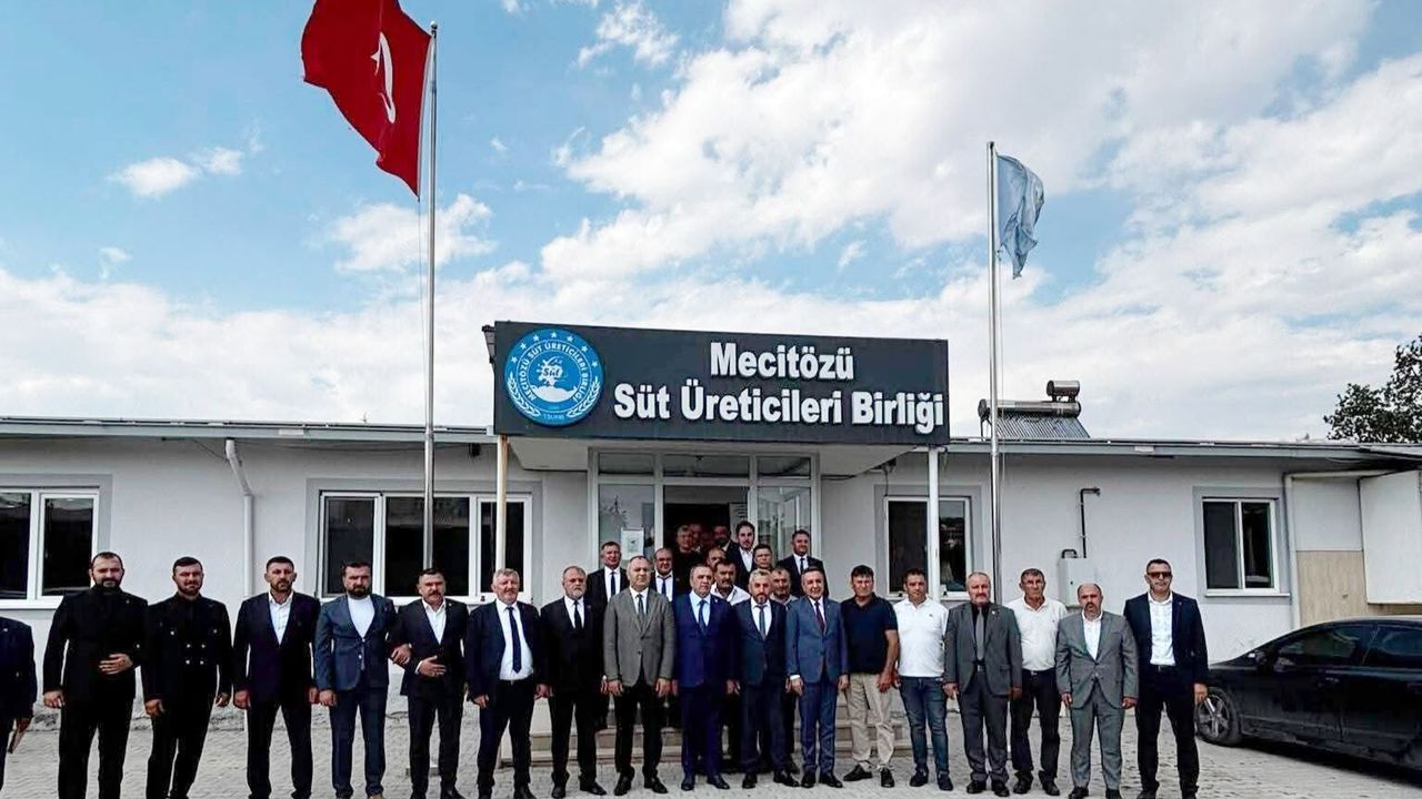 MHP Heyetinden Mecitözü Süt Üreticileri Birliği'ne Ziyaret