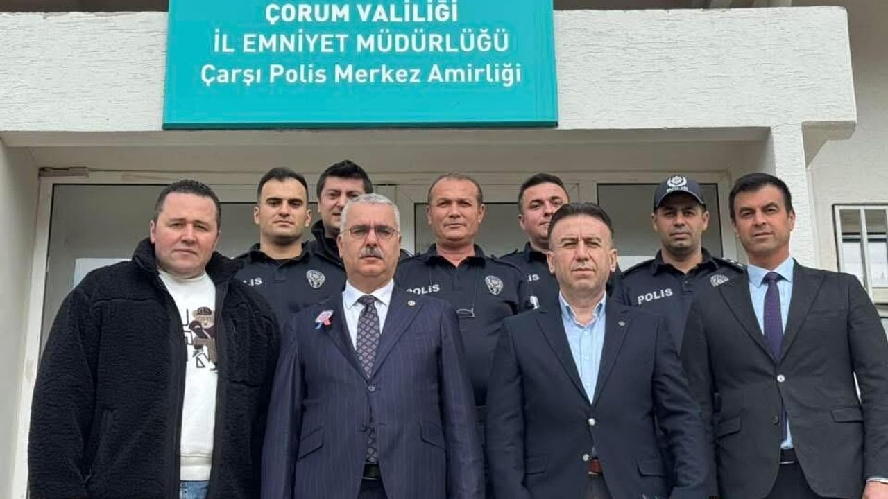 Çorum’un Huzuru Ve Güvenliği İçin Gece Gündüz Demeden Çalışan Kahramanlarımızın Yanındayız