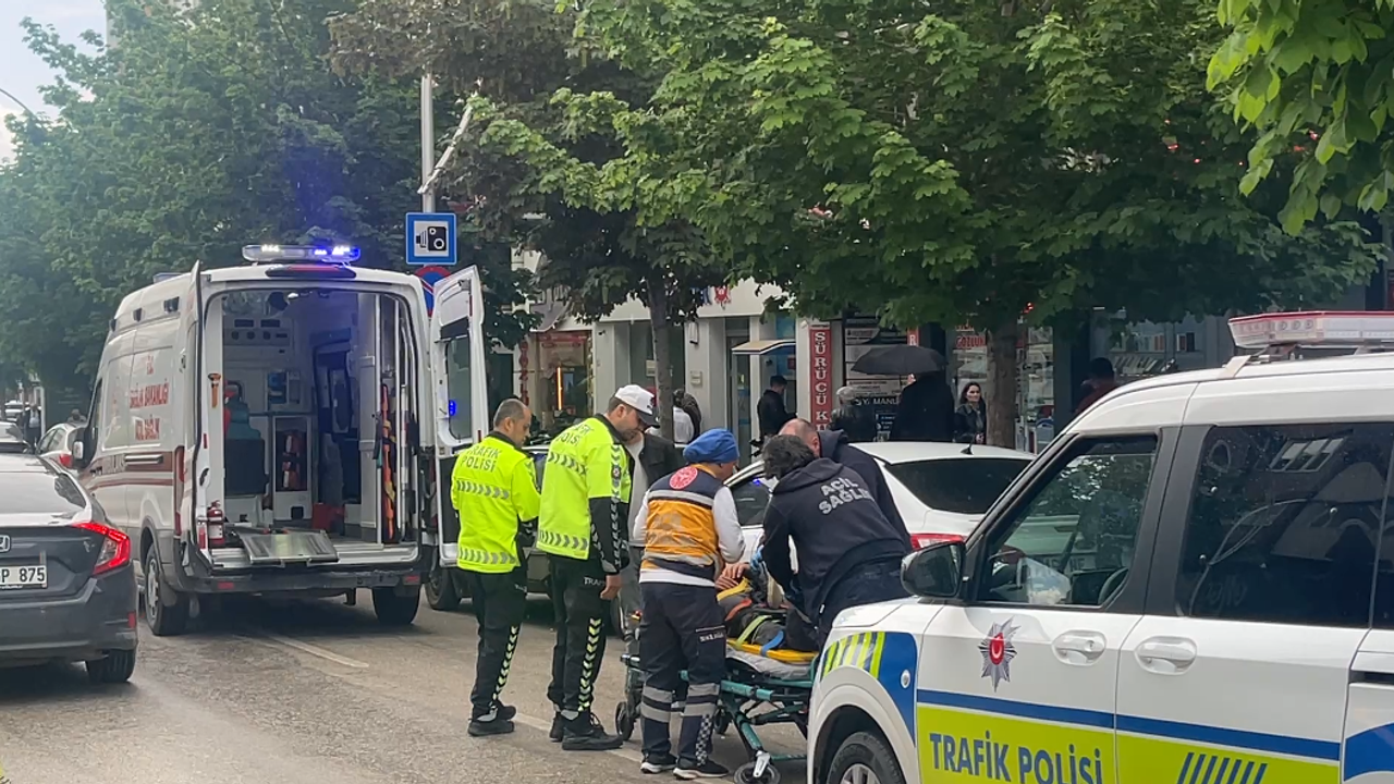 Motosiklet Sürücüsü Ölümden Döndü