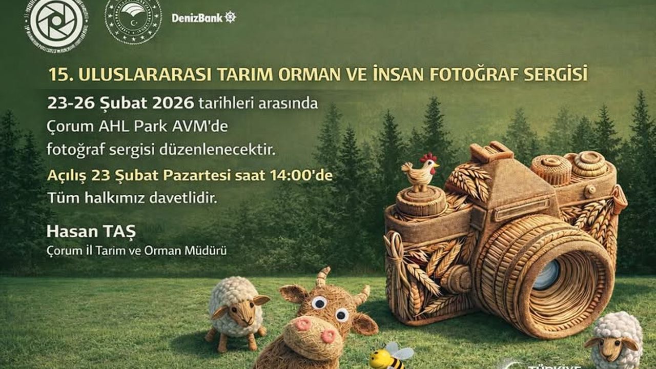 Ödüllü Eserlerin Yer Aldığı Fotoğraf Sergisi Çorumlularla Buluşacak