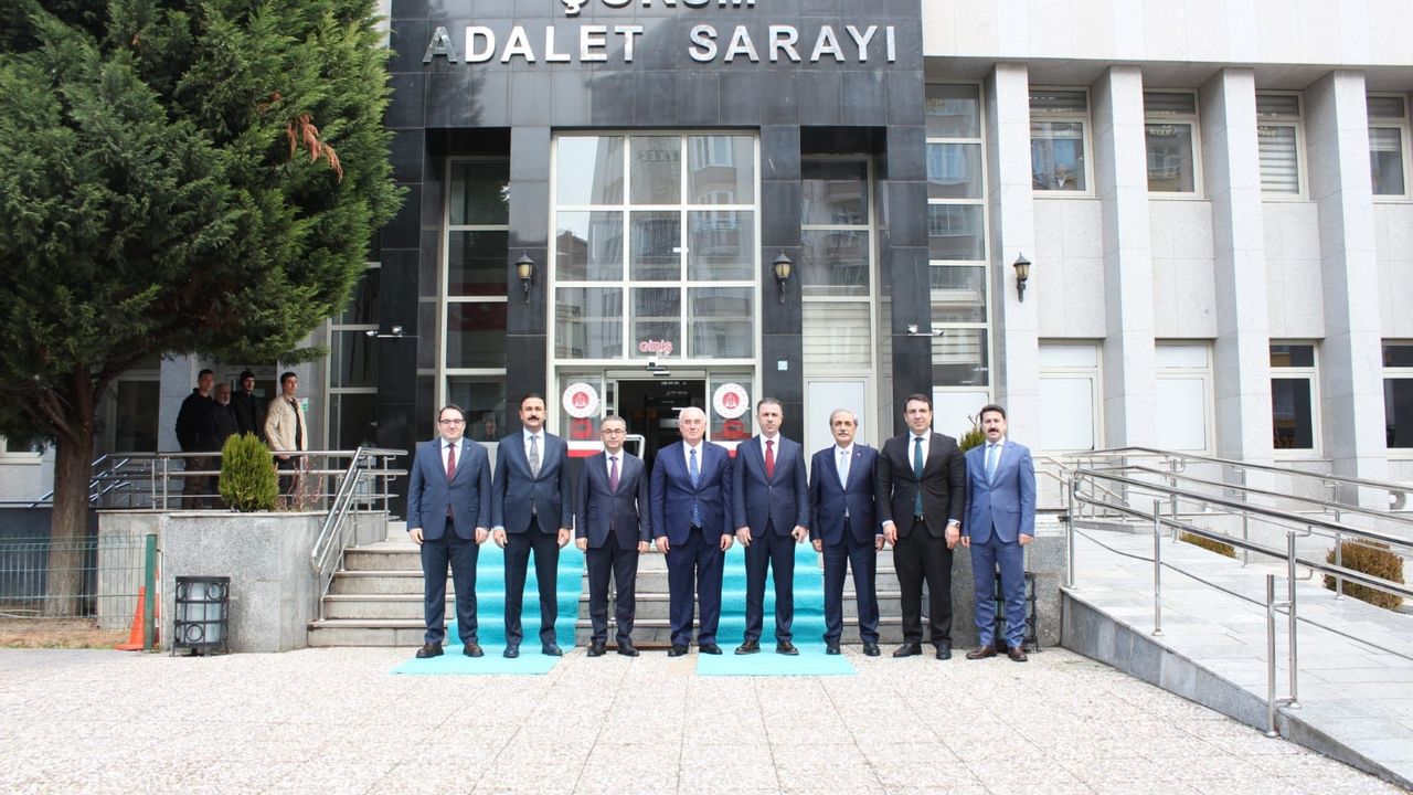 Ombudsman Akarca Ve Beraberindeki Heyetten Başsavcı Bektaş’a Ziyaret