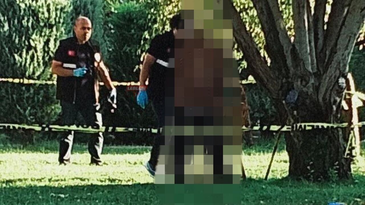 Parkta Tüyler Ürperten Olay!