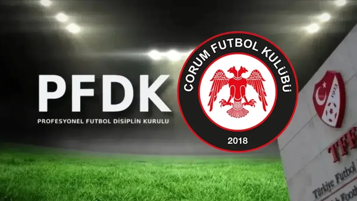 Arca Çorum Fk'ya Ağır Fatura: Kulüp, Yönetici Ve Teknik Heyet PFDK'ya Sevk Edildi