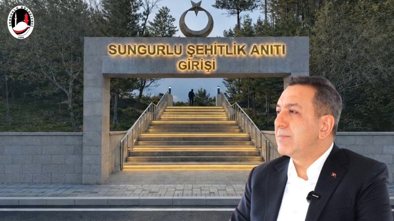 Sungurlu Şehitliği Baştan Sona Yenileniyor