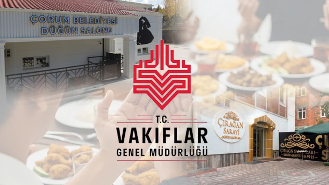 Tokat Vakıflar Bölge Müdürlüğü Çorum’da 2 noktada İftar Verecek