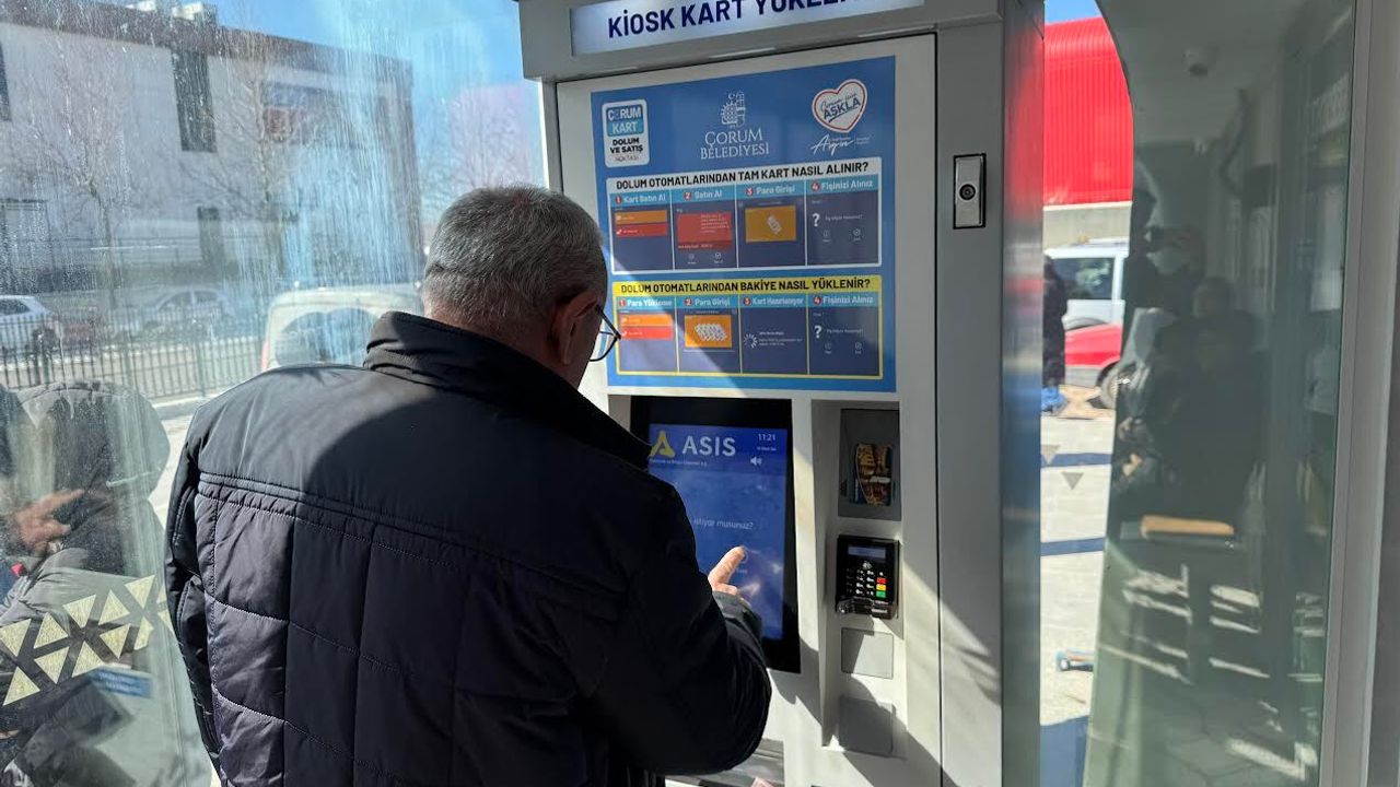 Toplu Ulaşım Kartı Yükleme Noktası 13’e Ulaştı
