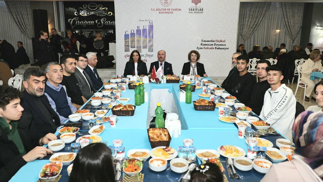 Vakıflar Sofrasında Ramazan Bereketi Paylaşıldı