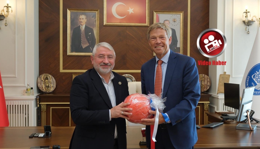 HOLLANDA’NIN ANKARA BÜYÜKELÇİSİ’NDEN BAŞKAN AŞGIN’A ZİYARET