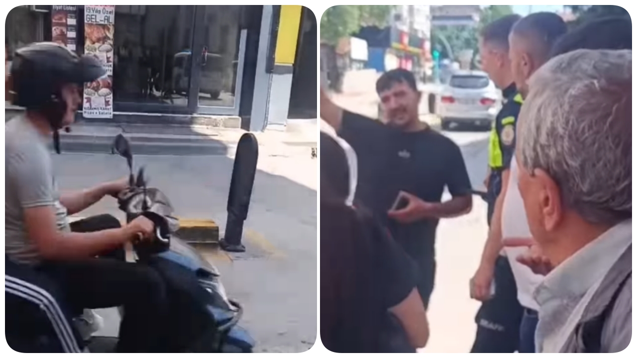 ILICA CADDESİ’NDE MOTO KURYE KÜÇÜK YAŞTAKİ ÇOCUĞA ÇARPTI 
